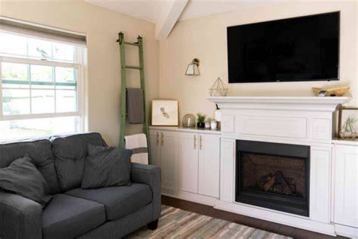 Can I hang a flat screen over a fireplace?
