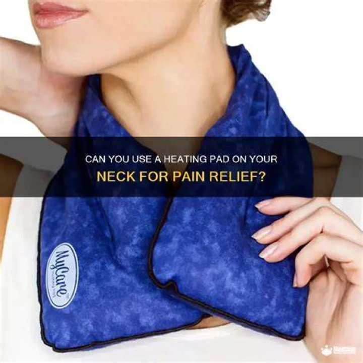 Can I use a heating pad for neck pain?