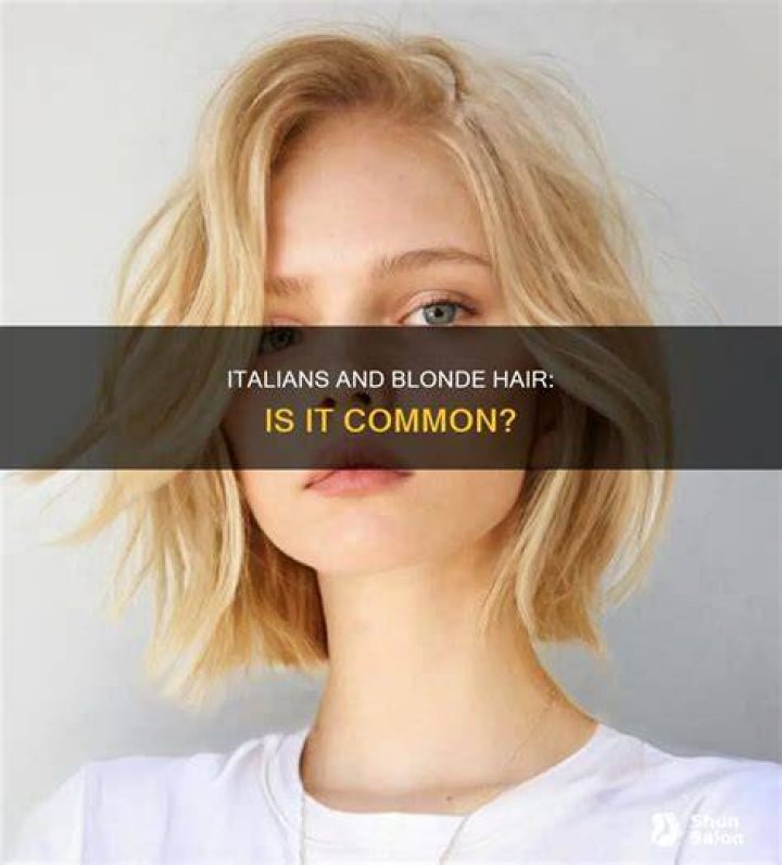 Can Italians have straight hair?