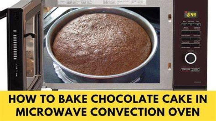 Can we bake a cake in a microwave?