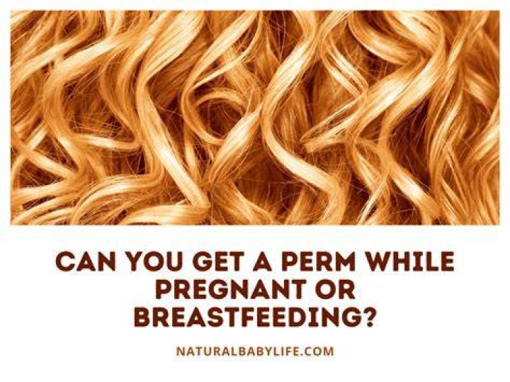 Can you perm or dye your hair while pregnant?