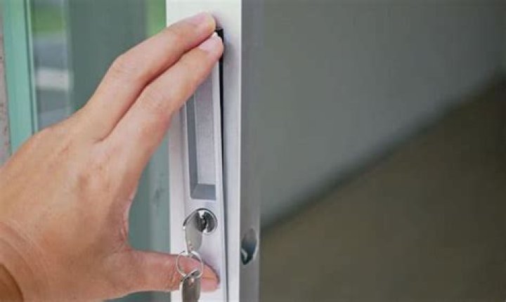 Can you put a lock on a sliding glass door?