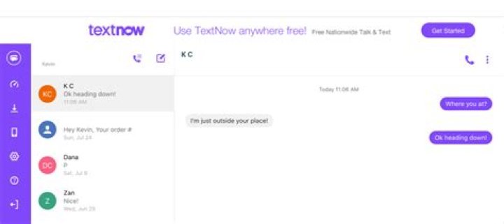 Can you use TextNow on the computer?