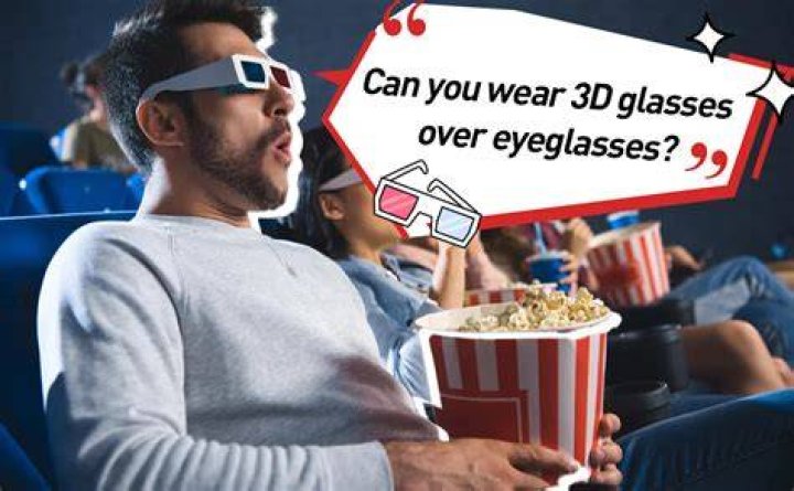 Can you wear glasses with 3D glasses?
