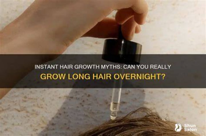 Can your hair actually grow overnight?