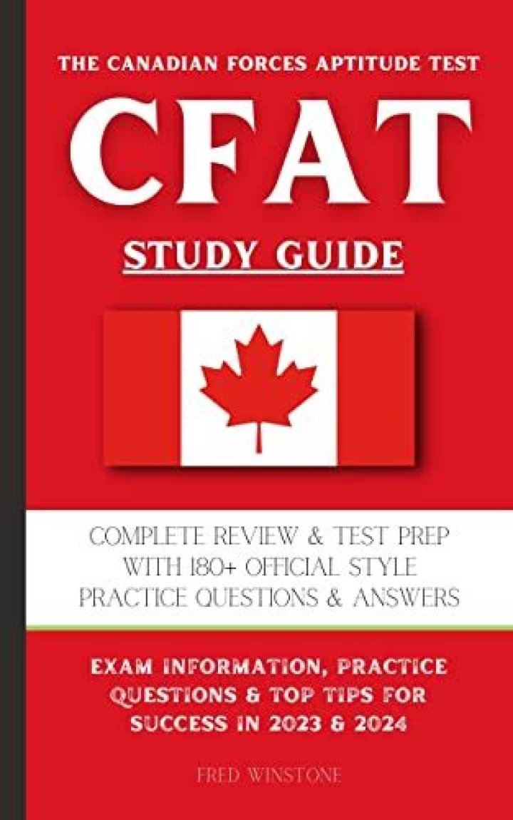 Canadian Forces Aptitude Test Prep Book PDF: Pass with Confidence