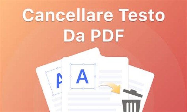 Cancella Testo da PDF: Rimuovi Testo Facilmente Online