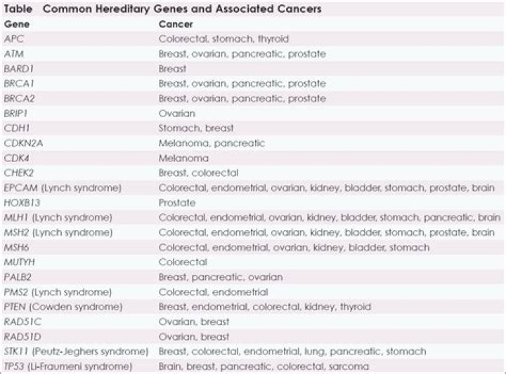 Comprehensive List of Cancer Genes – PDF Guide