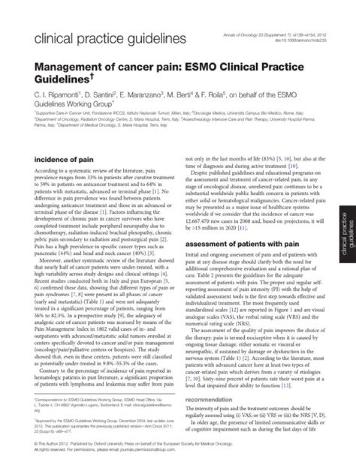 Comprehensive Cancer Pain Management PDF Guide