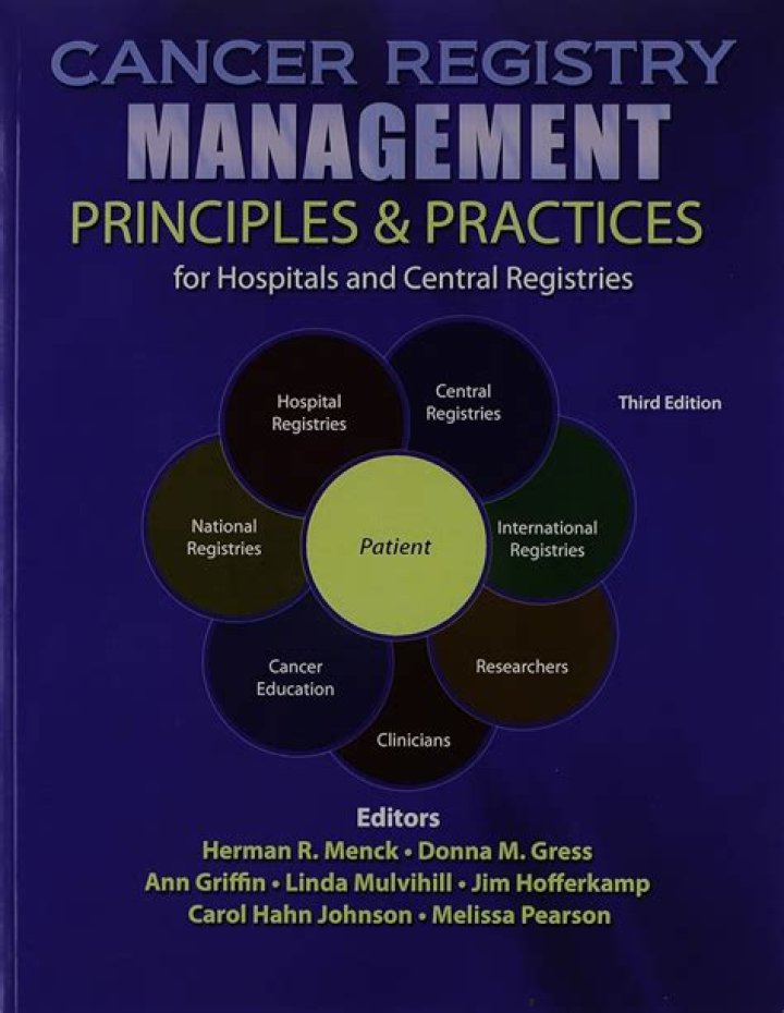 Cancer Registry Management: Principles and Practice 3rd Edition – Expert Guide