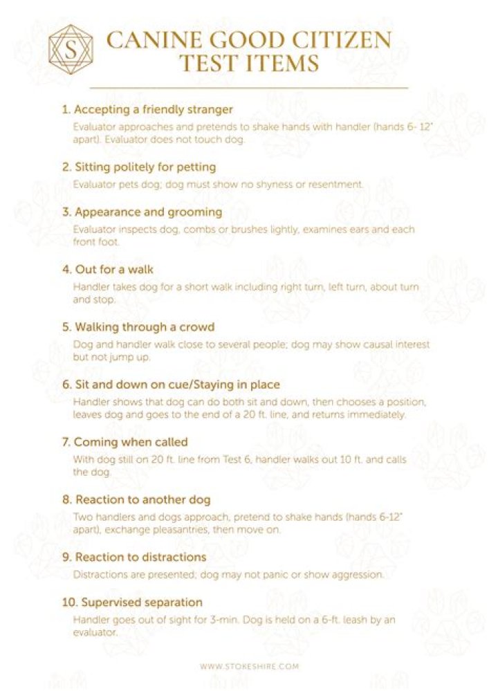 Pass the Canine Good Citizen Test: Free PDF Guide