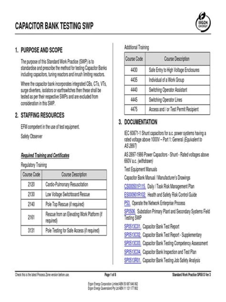 Capacitor Bank Testing PDF: Comprehensive Guide & Testing Procedures