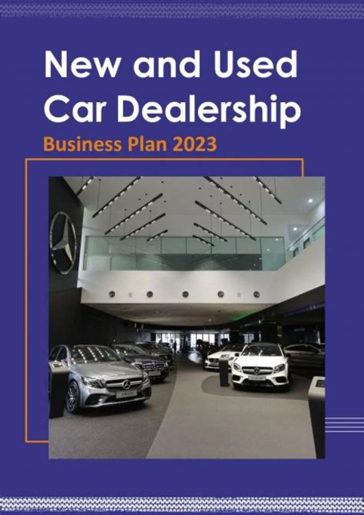 Car Dealer Business Plan PDF: Full Step-by-Step Guide