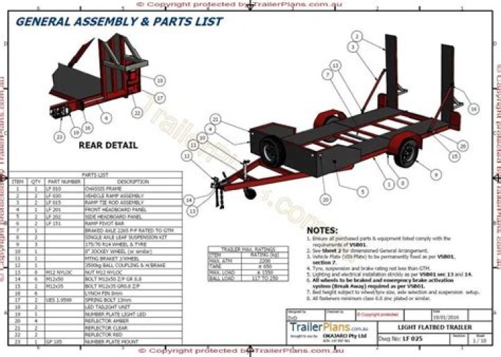 Free Car Trailer Plans PDF – Download Instantly for DIY Setup