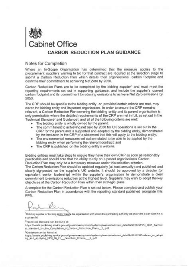 Carbon Reduction Plan PDF: Actionable Steps to Cut Emissions