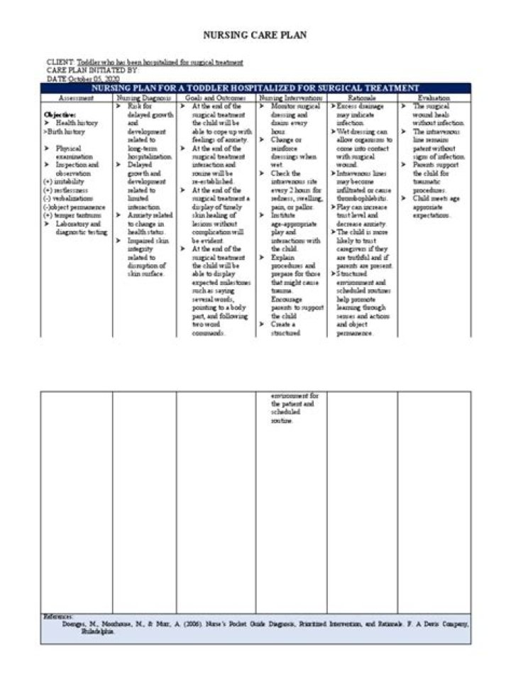 Surgical Care Plan PDF: Essential Pre- and Post-Op Guidelines