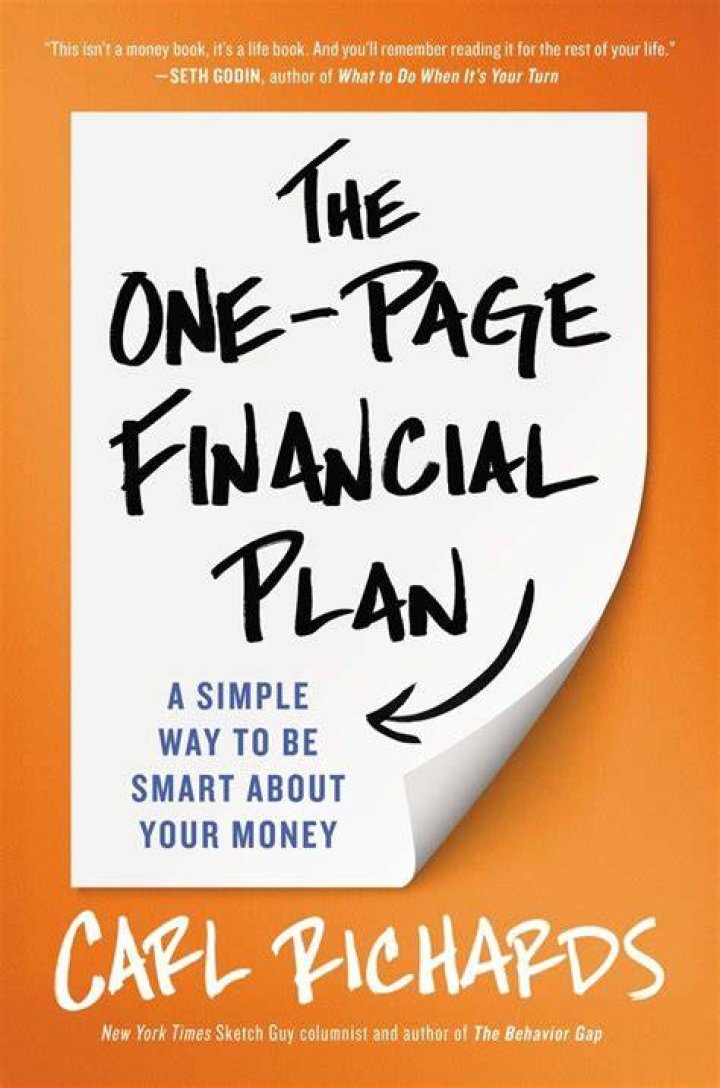 Carl Richards One Page Financial Plan PDF: Quick Cash Management Guide