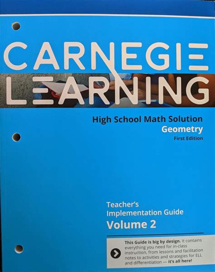 Carnegie Learning Geometry Volume 1 Answer Key PDF: Complete Solved Solutions