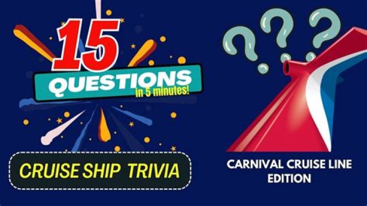 Carnival Cruise Trivia Quiz PDF: Fun Questions & Answers to Test Your Knowledge