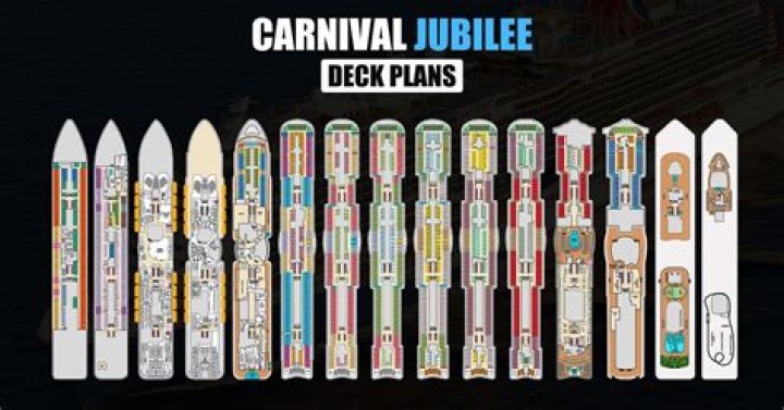 Carnival Jubilee Deck Plans PDF: Free Printable Templates
