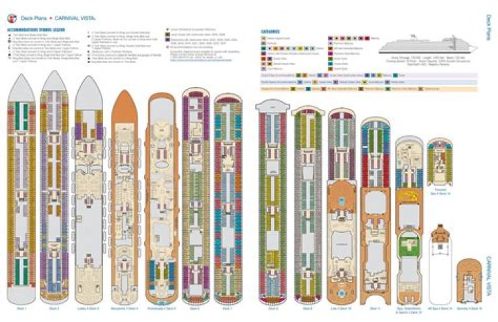 Carnival Vista Deck Plan PDF – Download Full Construction Blueprint