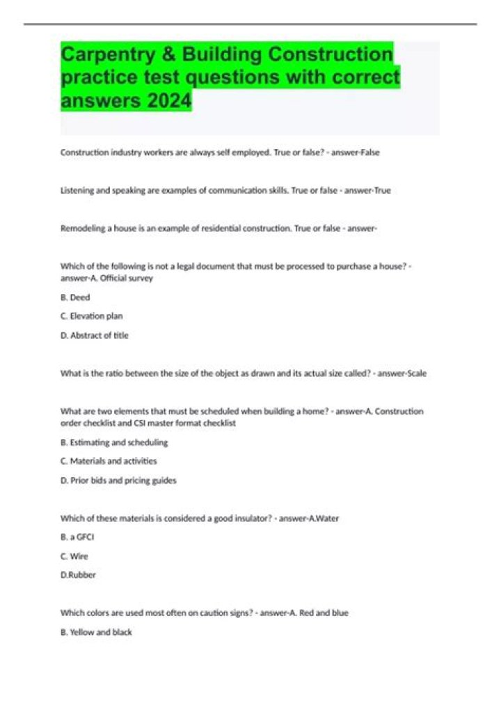 Free PDF: Expert Answers to Carpentry and Joinery Questions