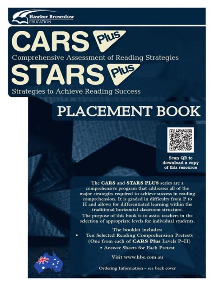 Cars & Stars Placement Test PDF – Boost Your Design Accuracy
