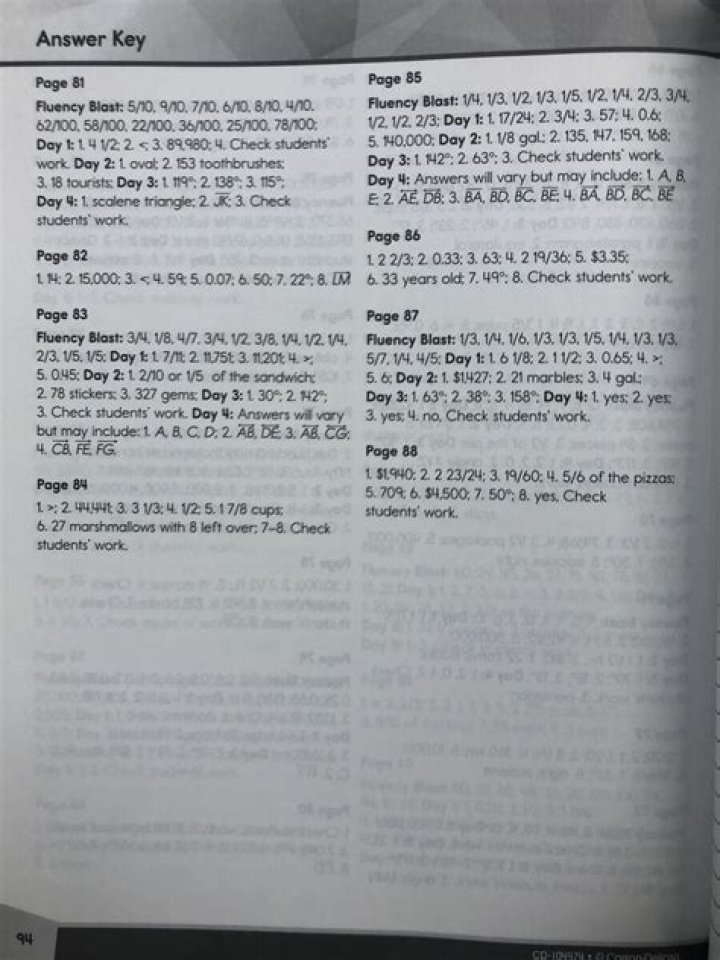 Respuesta CD-4301 Carson Dellosa - PDF en Español con Clave Correcta