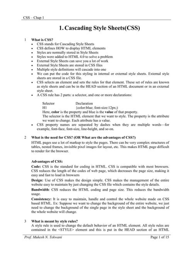 Cascade Style Sheet PDF: How to Create and Use Styled PDFs