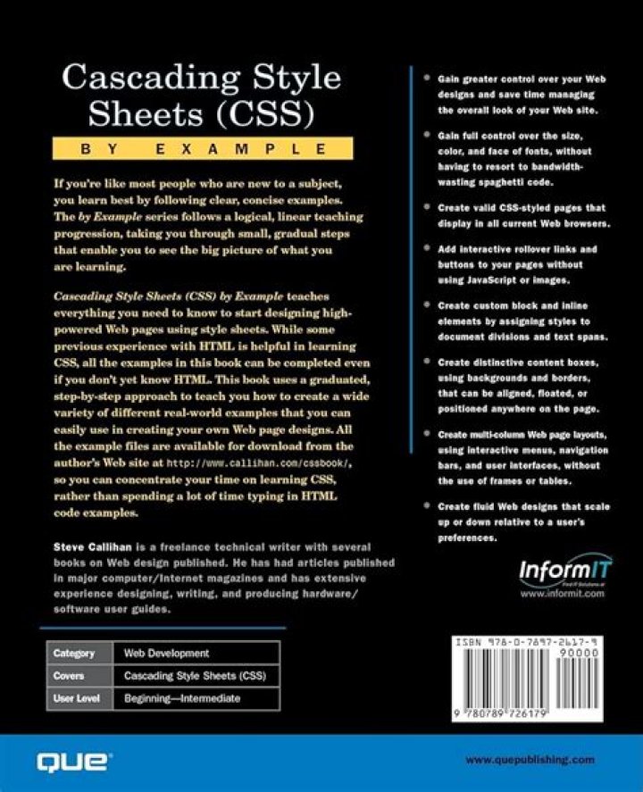 Cascading Style Sheets The Definitive Guide PDF: Everything You Need to Master CSS