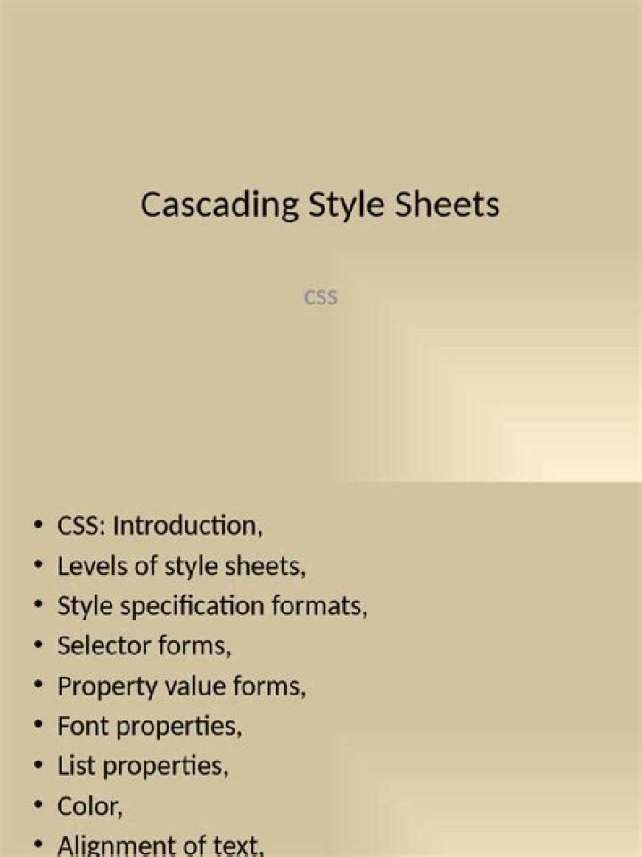 Cascading Style Sheets Tutorial PDF: Master CSS from Beginner to Pro