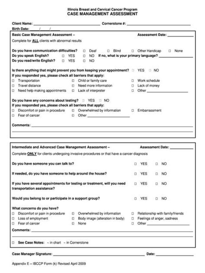 Free Case Management Assessment PDF: Evaluate Services Effectively