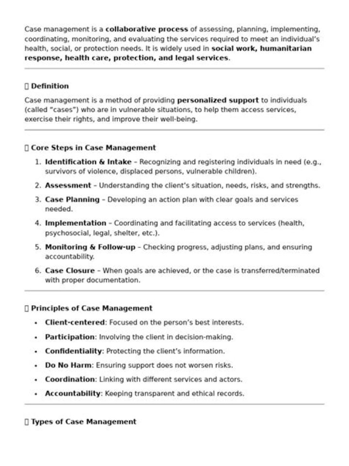 Master Case Management Principles: Essential PDF Guide