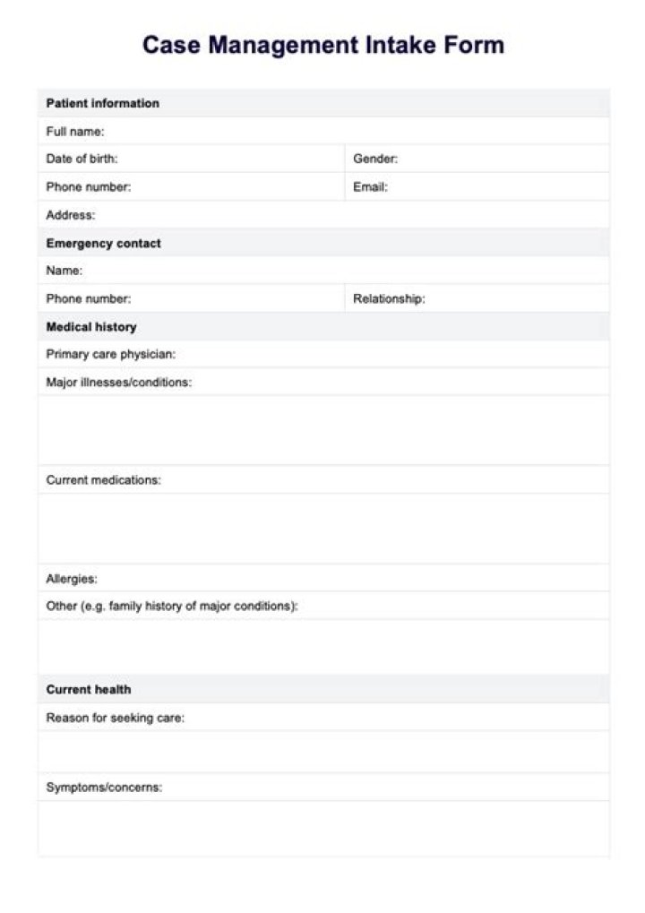 Free Case Management Template PDF for Easy Workflow Management