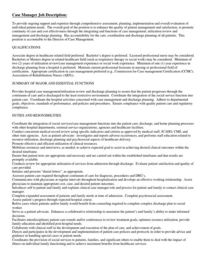 Case Manager PDF: Essential Templates & Guidelines