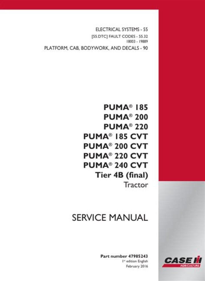Puma Fault Codes List PDF: Complete Guide & Troubleshooting