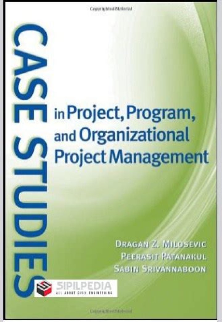 Case Studies in Project Program and Organizational Project Management: A Comprehensive PDF Guide