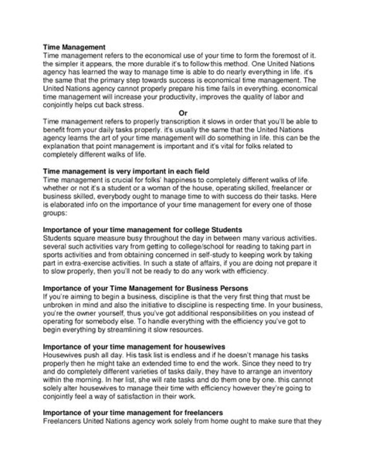 Case Study on Time Management PDF: Boost Productivity & Save Time