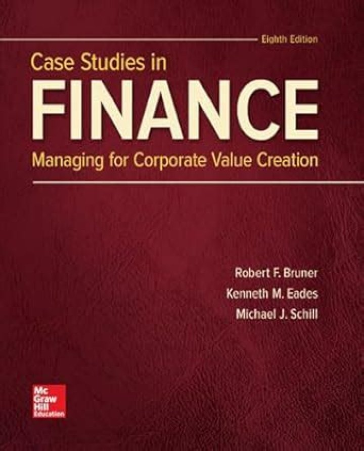 Corporate Value Creation Case Studies: Finance Management 8th Edition PDF