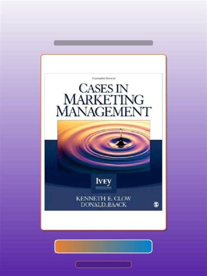 Mastering Marketing Management: Real Cases in PDF Format