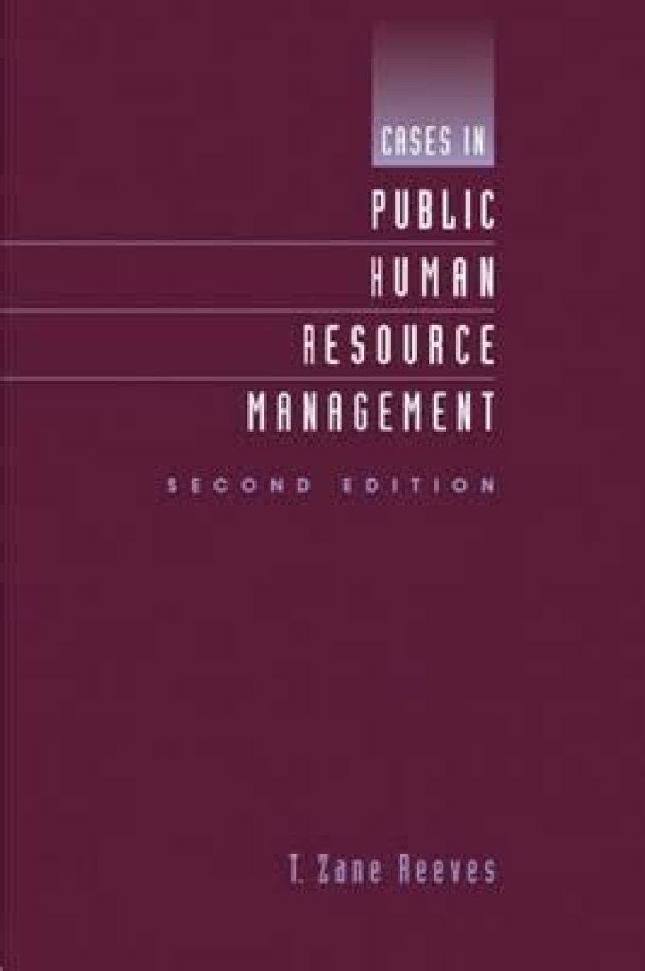 Comprehensive Cases in Public Human Resource Management: PDF Guide