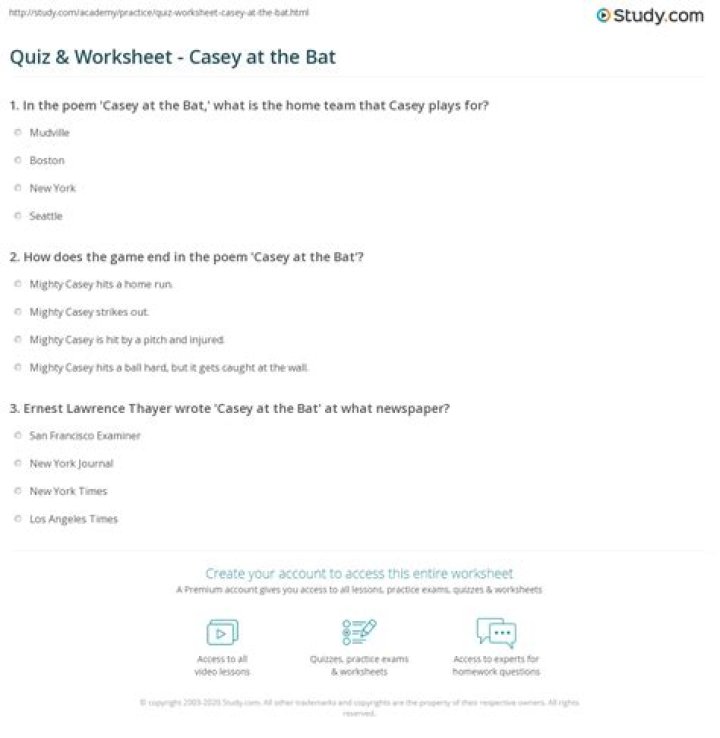 Casey at the Bat: Answering Common Questions PDF