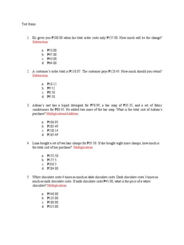 Cashier Test PDF: Practice Exam & Certification Guide
