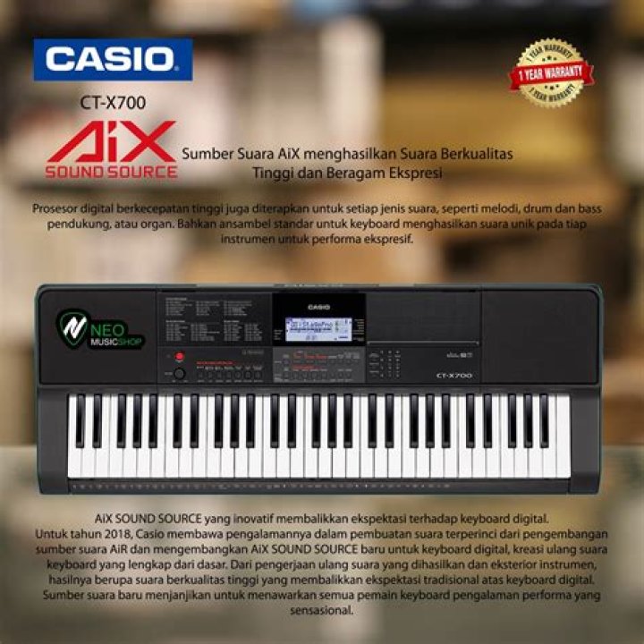 Casio CT-X700 Tone List PDF: Complete Guide & Download