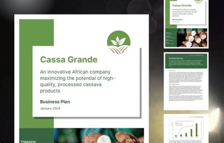 Free Cassava Business Plan PDF for Successful Farming Ventures