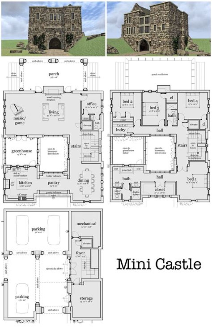 Download Free Castle Plans PDF – Perfect for Construction & Design