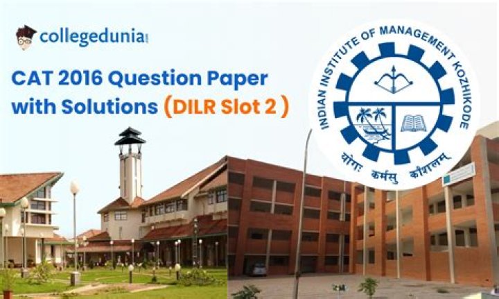 2016 Cat Question Paper with Solution PDF Free Download