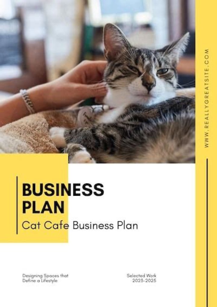 Create Your Cat Cafe Business Plan – Free PDF Template