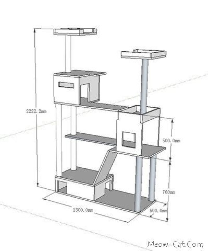 Affordable Cat Condo Plans PDF for Happy Felines