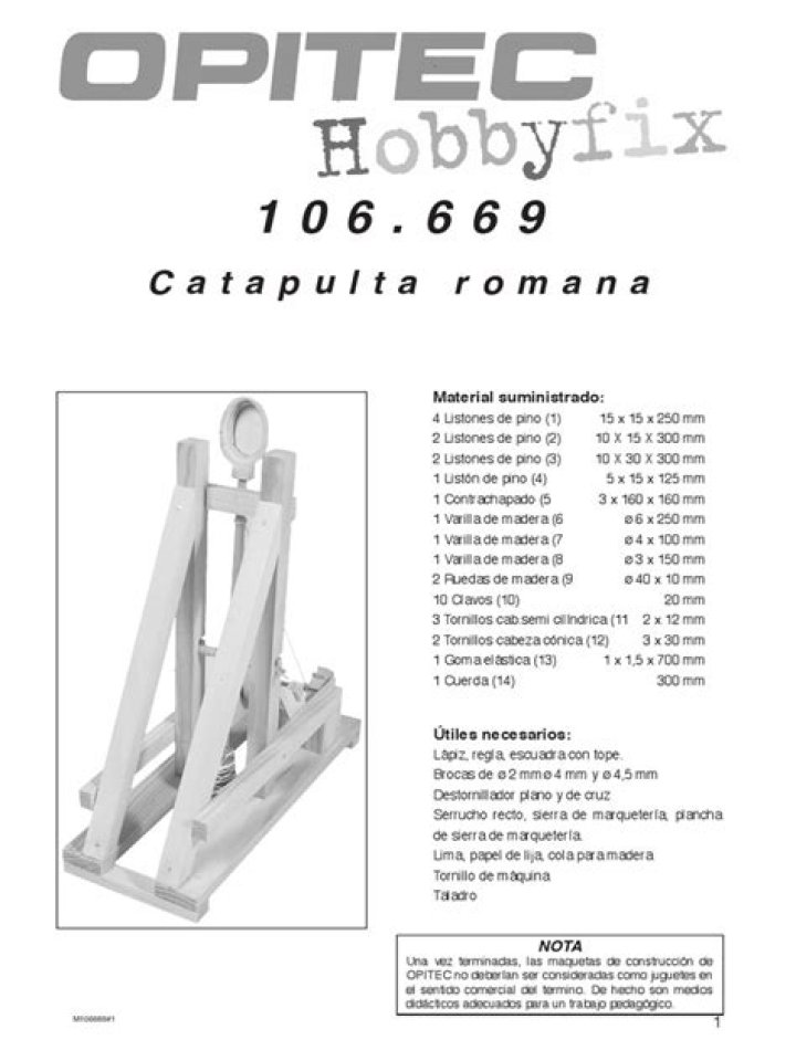 Catapulta Planos PDF: Guía Completa para Construir y Usar Catapultas